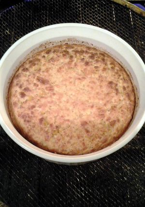 A picture of moms baked cream corn.