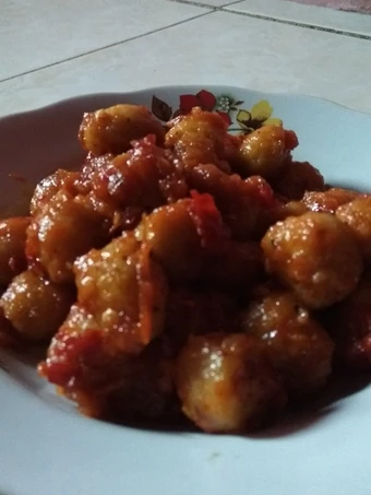 Langkah Gampang Menyiapkan Resep Pentol mercon simple yang Menggugah Selera Anti Ribet, Sempurna