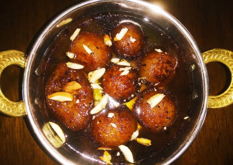 Sweet potatoes (shakarkandi) gulab jamun