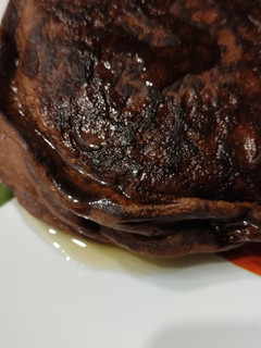 Una foto de Tortitas de Avena, Plátano y Chocolate