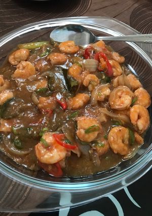 Foto resep Udang Saus Padang