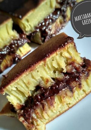 Foto resep Martabak manis greentea (teflon)