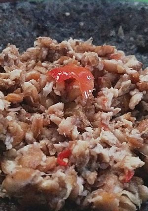 Foto resep Sambal Tempe praktis