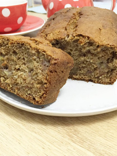 A picture of Cinnamon Banana Bread.