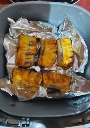 Foto resep Blueberry Puff Pastry Airfryer