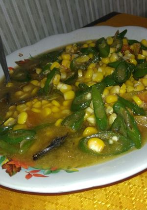 Foto resep Ikan asin layang cabe ijo
