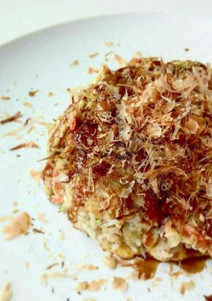 A picture of Oatmeal Okonomiyaki.