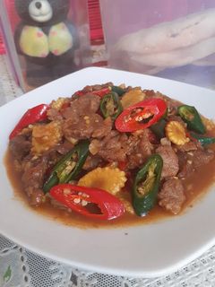 Foto resep Oseng daging