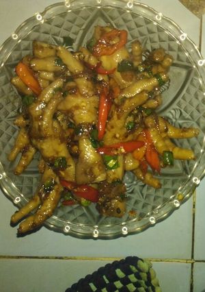 Foto resep Ceker lada hitam