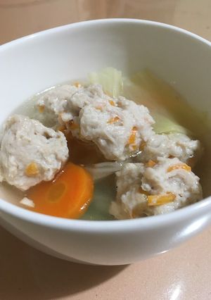 Foto resep Sup Bola-bola Ayam