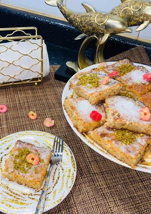 صورة لوصفة بسبوستي العجيبه 😍👩🏽‍🍳: