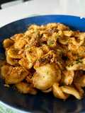Orecchiette con sardine al pomodoro