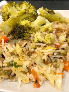 Una foto de Nasi de la huerta