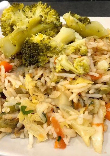 Una foto de Nasi de la huerta