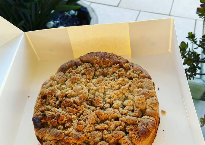 Gâteau aux Pommes et Crumble