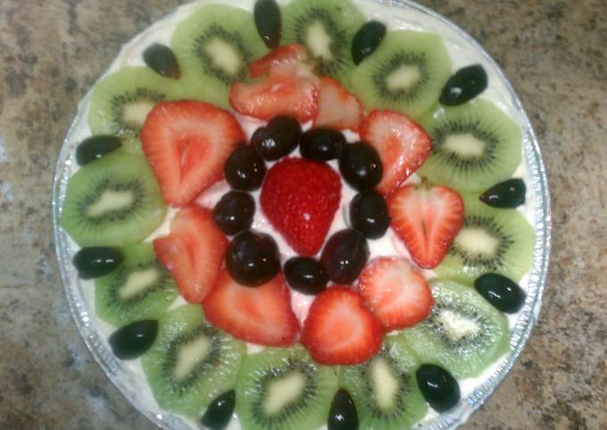 Easy Fruit Pizza Pie