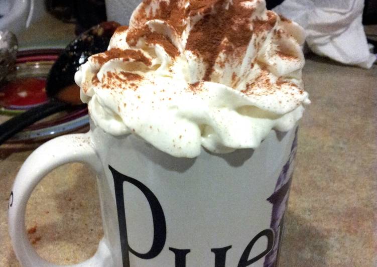 Easiest Way to Make Homemade Whipped Hot Cocoa