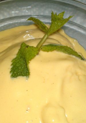 Mangófagylalt recept fotója