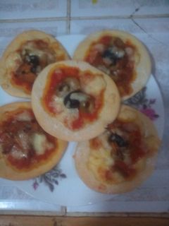صورة لوصفة ميني بيتزا 🍕🍕🍕