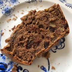 A picture of Banana Bread - vegan and GF.