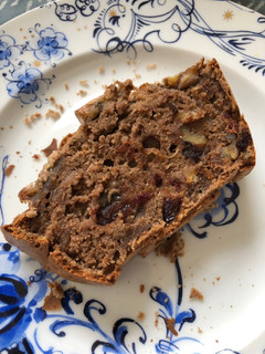 A picture of Banana Bread - vegan and GF.