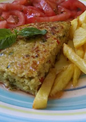 Una foto de Tortilla de cus cús (aprovechando las sobritas)
