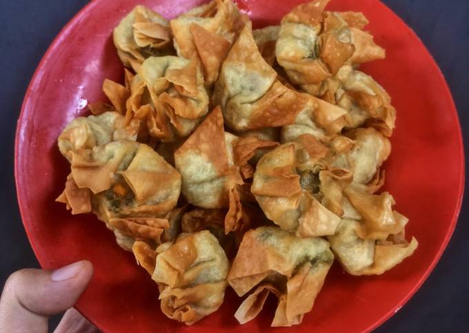 Resep Siomay Sayur Pangsit Goreng Oleh Nisa Rahma Cookpad