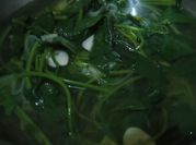 Gambar sayur bening daun ubi