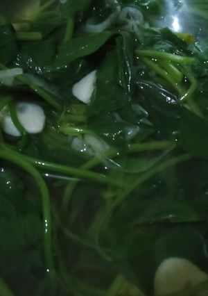 Foto resep Sayur bening lengguk (daun ubi)