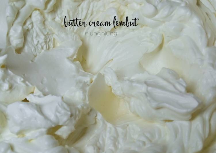 Butter cream Lembut