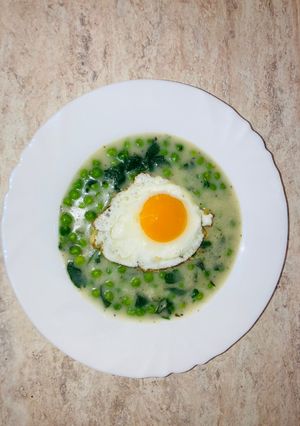 Zöldborsófőzelék gluténmentesen recept fotója