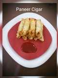 Paneer chilli Cigars,