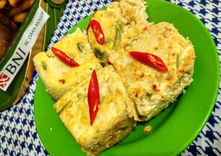 Cara Membuat Pepes tahu ayam simple yang Gurih