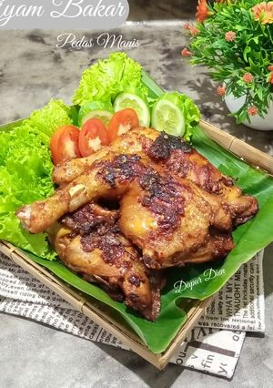Foto resep Ayam Bakar Pedas Manis