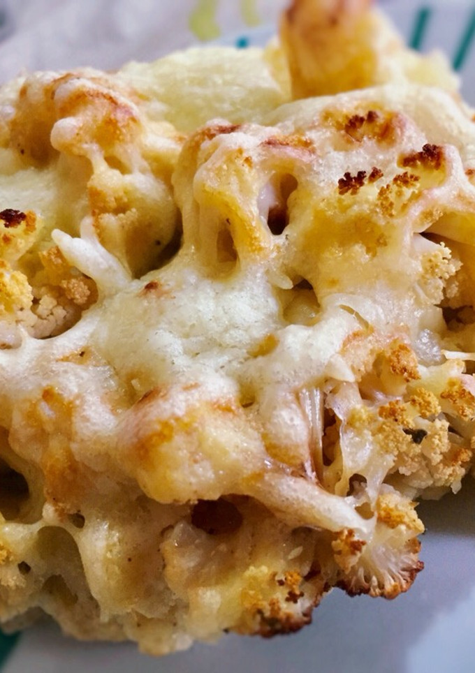 Una foto de Coliflor gratinada