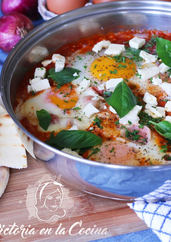 Una foto de Shakshuka