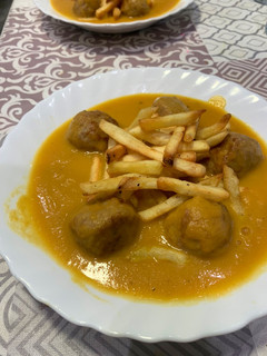 Una foto de Albóndigas a mi estilo