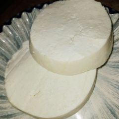 Homemade Cottage Cheese A picture of Homemade Cottage Cheese.