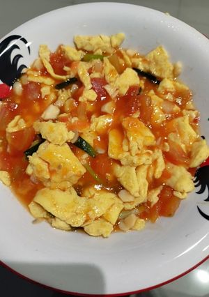 Foto resep Telur orak arik tomat