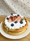 Vanilla waffles