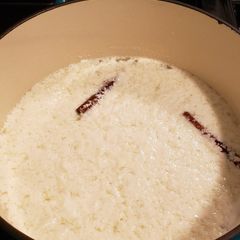 A picture of Dulce de leche casero (Dominican style milk treat).