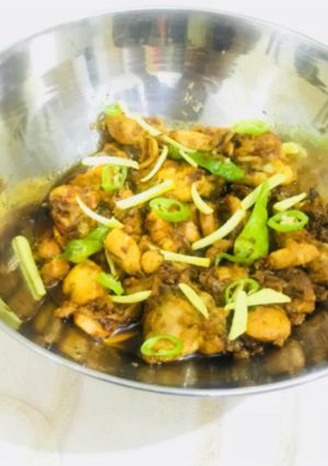 A picture of Chicken Koila Karahi Recipe👌😋.