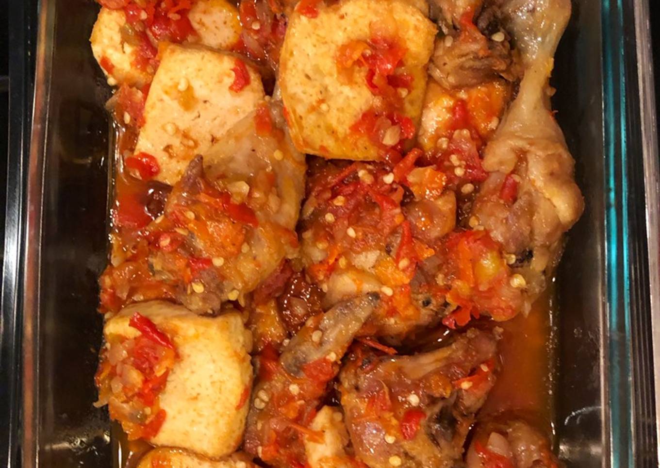 Ayam Tahu Balado with Terasi