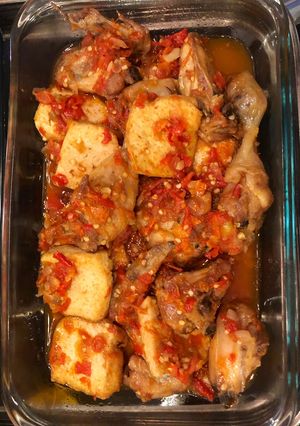 Foto resep Ayam Tahu Balado with Terasi