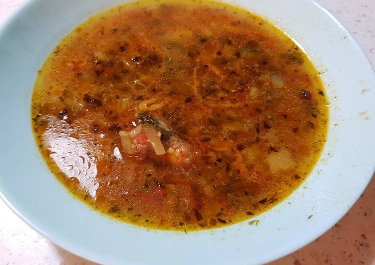 How to Prepare Perfect Суп Солянка из свежих огурцов со специями