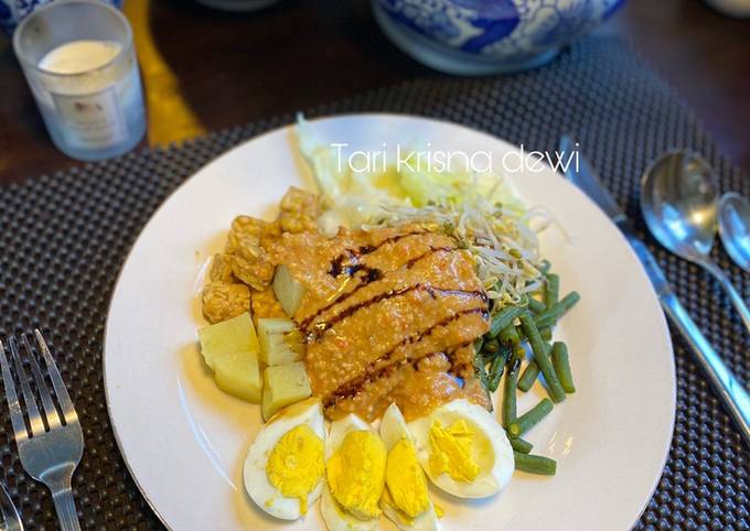 Gado gado rumahan ala mami Tari