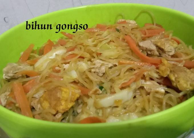 Resep Bihun gongso Resep Bihun gongso
