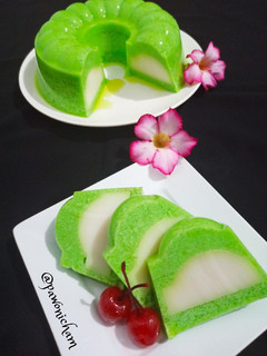 Foto resep Puding lumut pandan