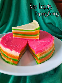 Foto resep Kue Lapis Tepung Beras