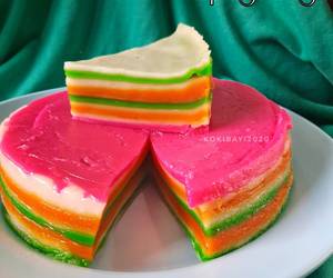 Resep Mudah Kue Lapis Tepung Beras Ala Rumahan Resep Mudah Kue Lapis Tepung Beras Ala Rumahan